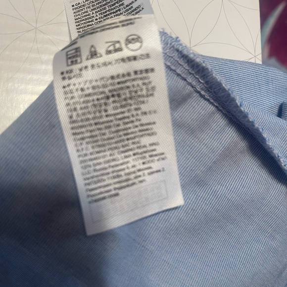 Banana Republic Blue A-Line Skirt Casual Work - Picture 8 of 9